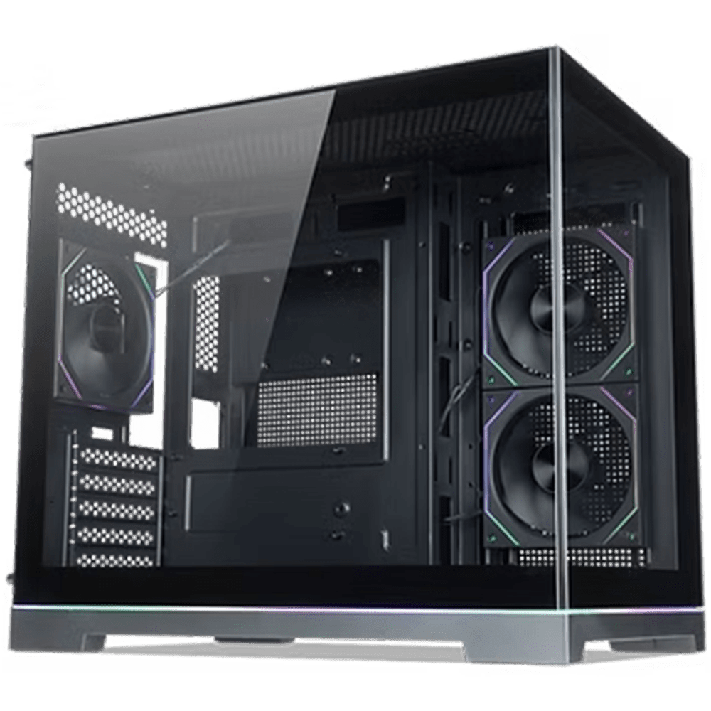 Tecware VXN Glow M 3F (Micro-ATX, Dual Glass, ARGB Strip, Top 360mm Radiator) Chassis Tecware 