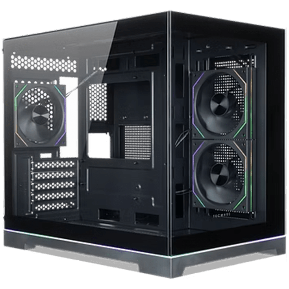 Tecware VXN Glow M 3F (Micro-ATX, Dual Glass, ARGB Strip, Top 360mm Radiator) Chassis Tecware 