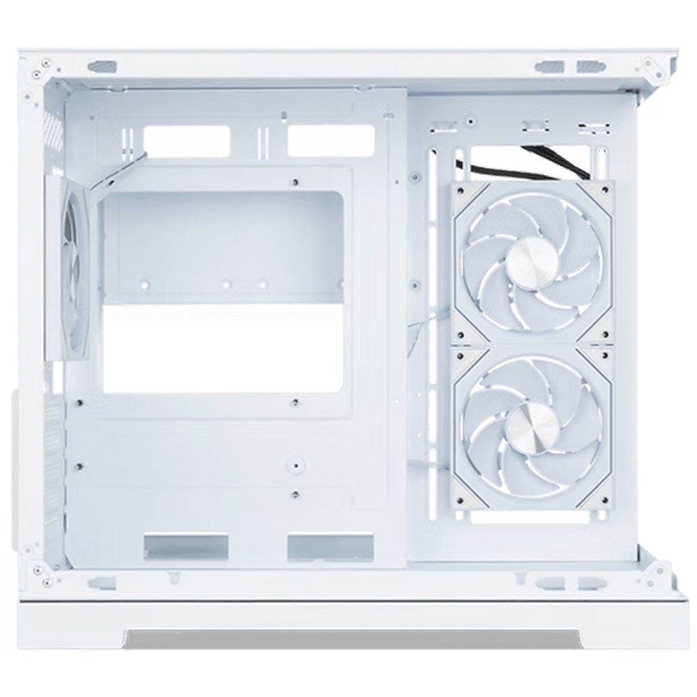 Tecware VXN Glow M White 3F (Micro-ATX, Dual Glass, ARGB Strip, Top 360mm Radiator) Chassis Tecware 