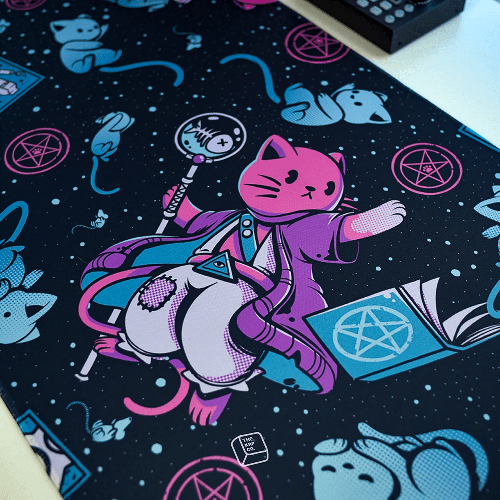 Thekapco x Ilustrata | Nekomancer Deskmat Mousepad Thekapco 