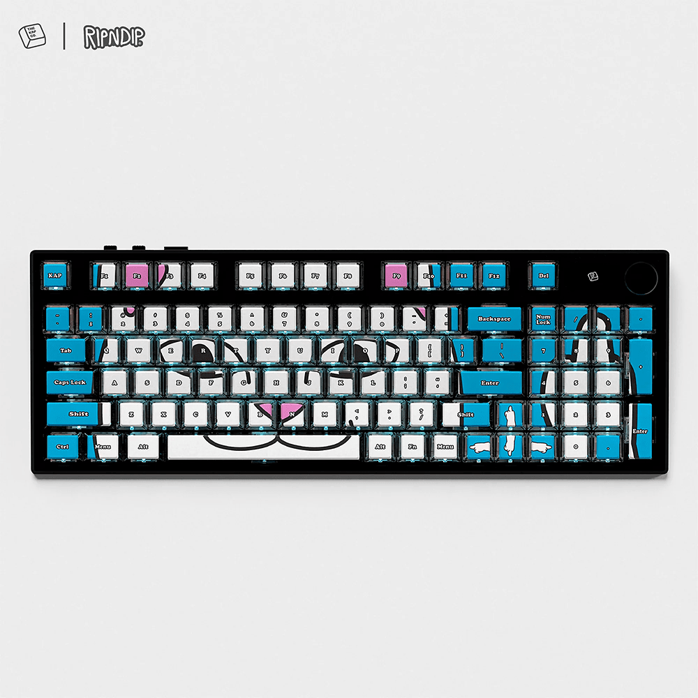 Thekapco x RipnDip | Lord Nermal Keycap Set Keyboard Thekapco 