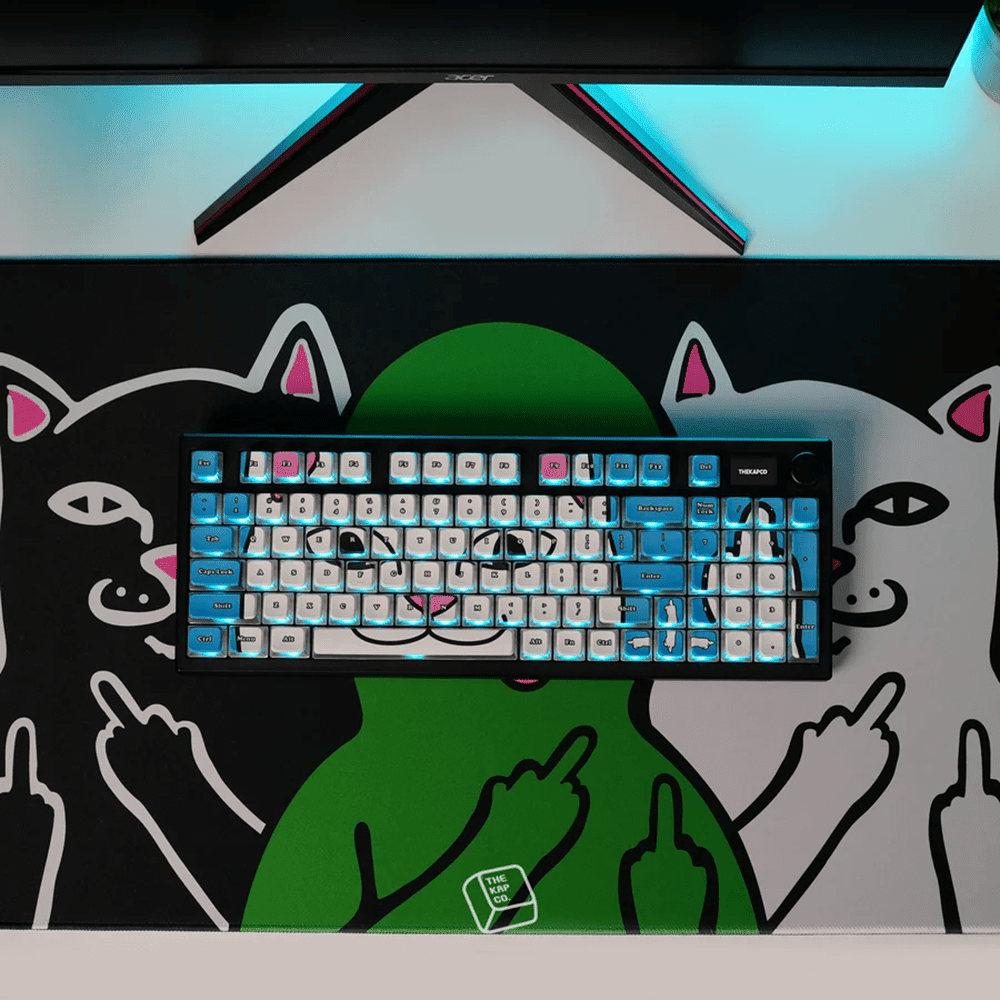 Thekapco x RipnDip | Lord Nermal Keycap Set Keyboard Thekapco 
