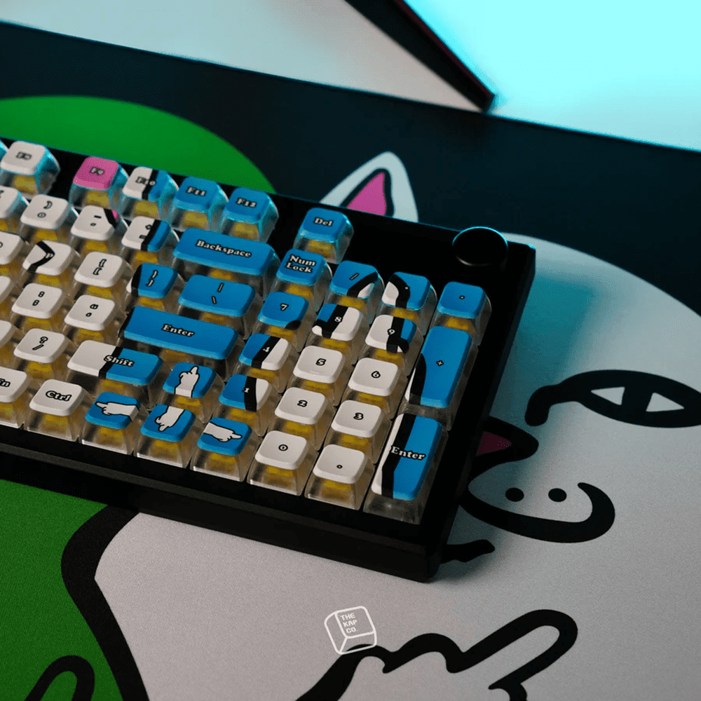 Thekapco x RipnDip | Lord Nermal Keycap Set Keyboard Thekapco 