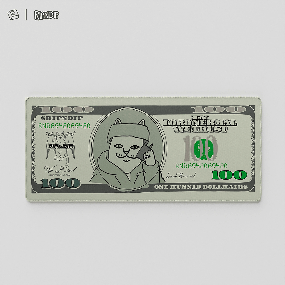 Thekapco x RipnDip | Moneybag Deskmat Mousepad Thekapco 
