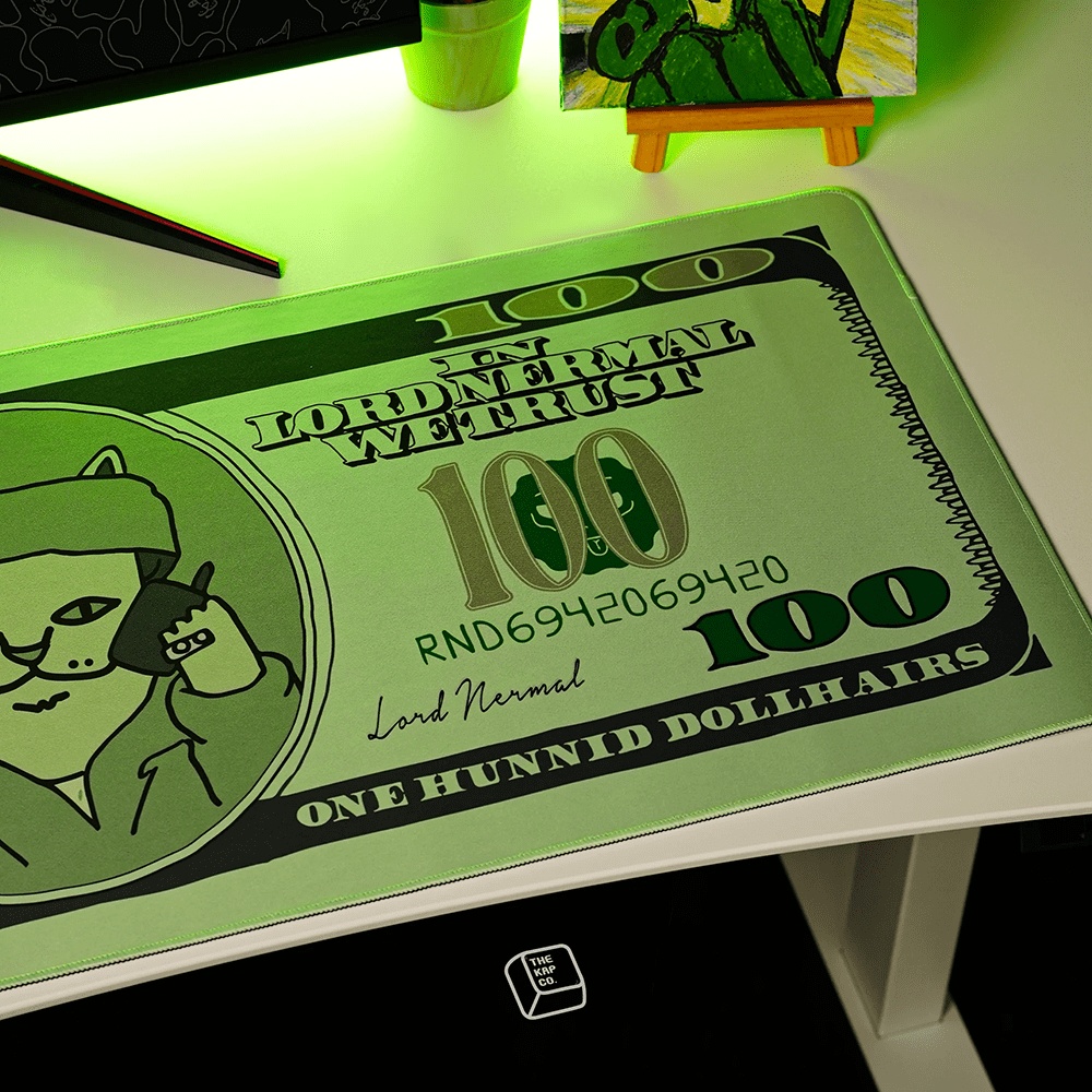 Thekapco x RipnDip | Moneybag Deskmat Mousepad Thekapco 