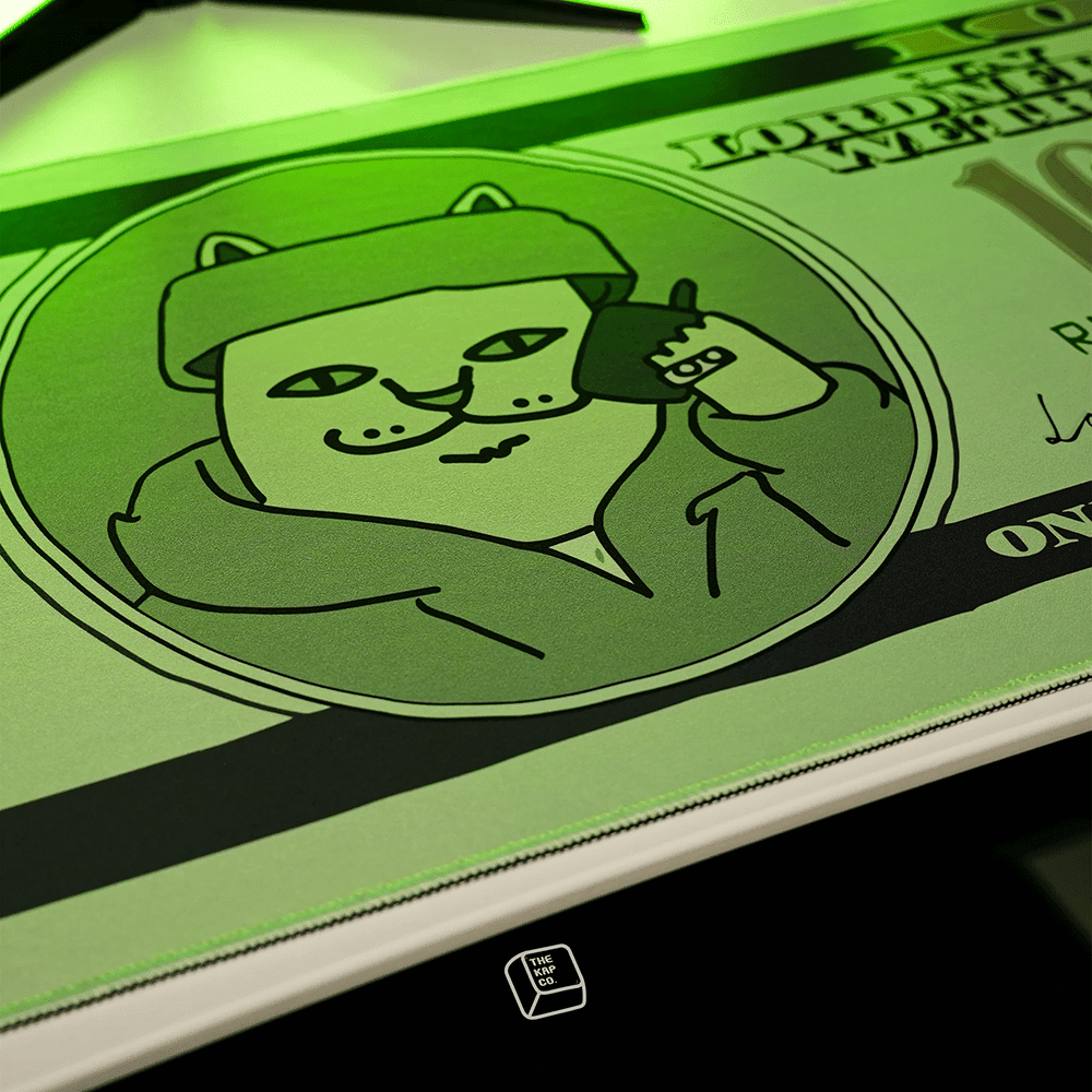 Thekapco x RipnDip | Moneybag Deskmat Mousepad Thekapco 