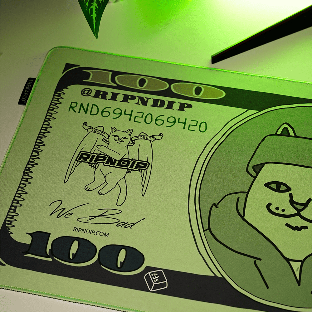 Thekapco x RipnDip | Moneybag Deskmat Mousepad Thekapco 