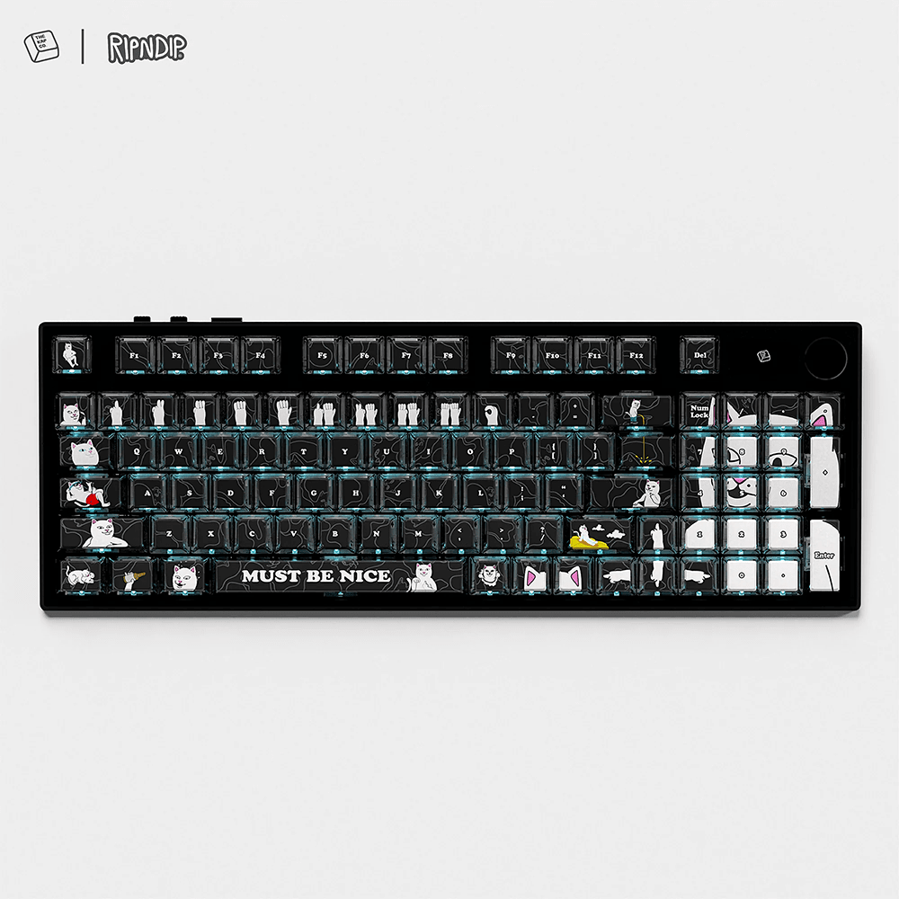 Thekapco x RipnDip | Must Be Nice Keycap Set Keyboard Thekapco 