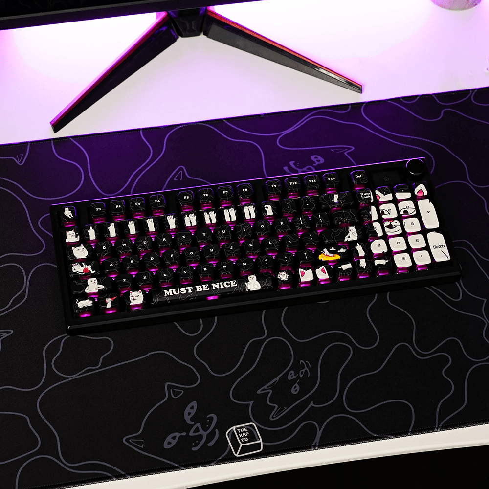 Thekapco x RipnDip | Must Be Nice Keycap Set Keyboard Thekapco 