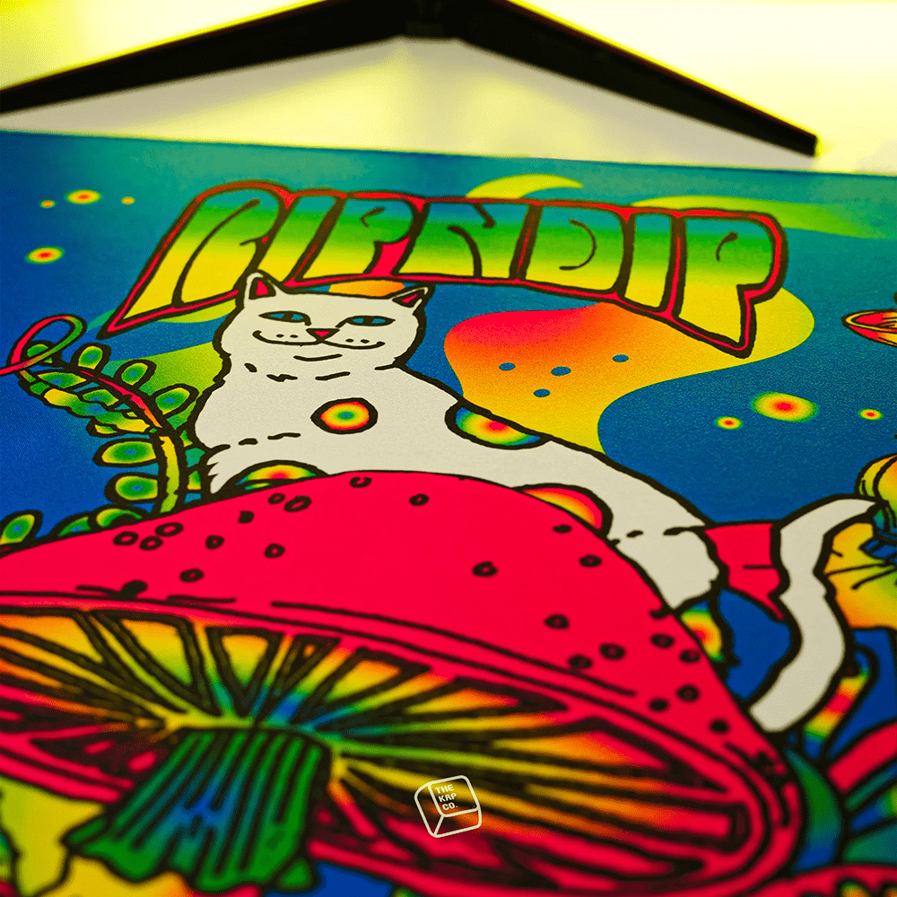 Thekapco x RipnDip | Psychedelic Deskmat Mousepad Thekapco 