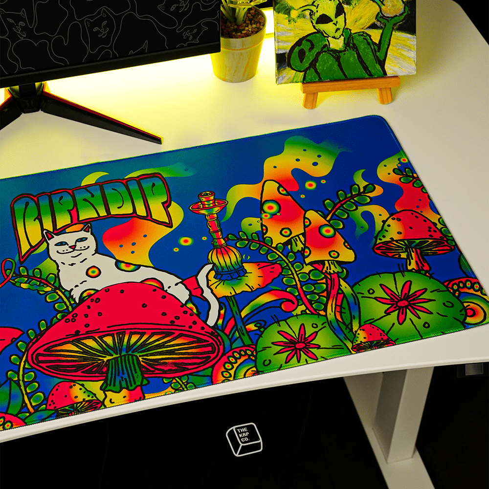 Thekapco x RipnDip | Psychedelic Deskmat Mousepad Thekapco 