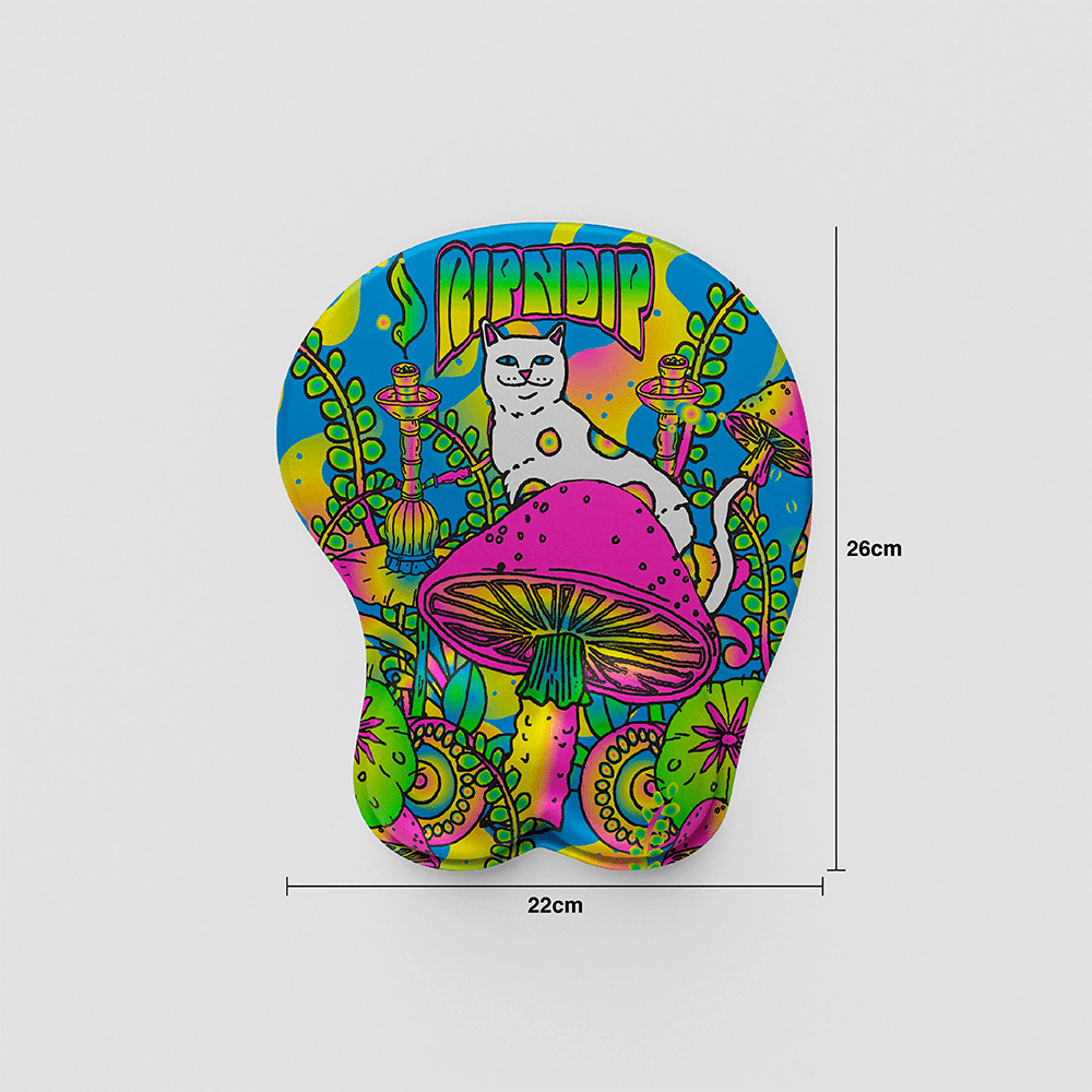 Thekapco x RipnDip | Psychedelic Mousepad Mousepad Thekapco 
