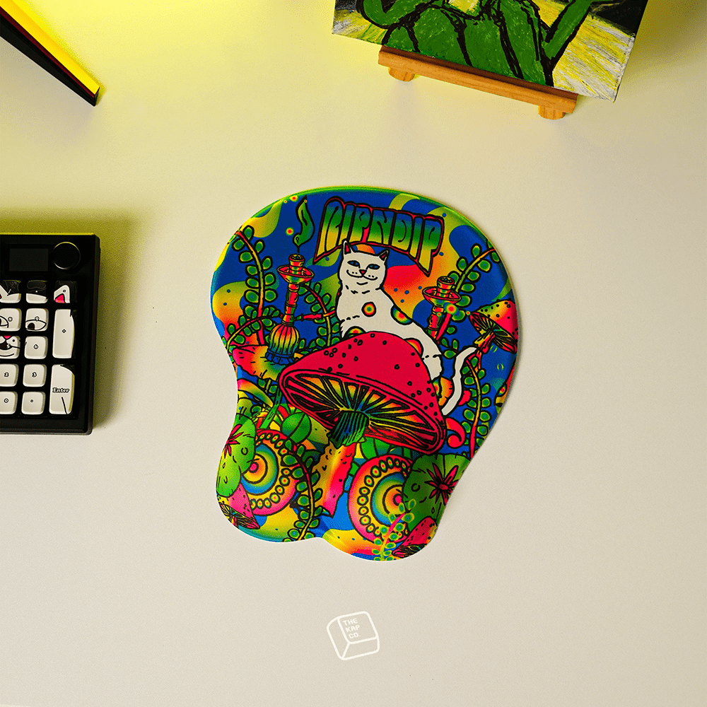 Thekapco x RipnDip | Psychedelic Mousepad Mousepad Thekapco 