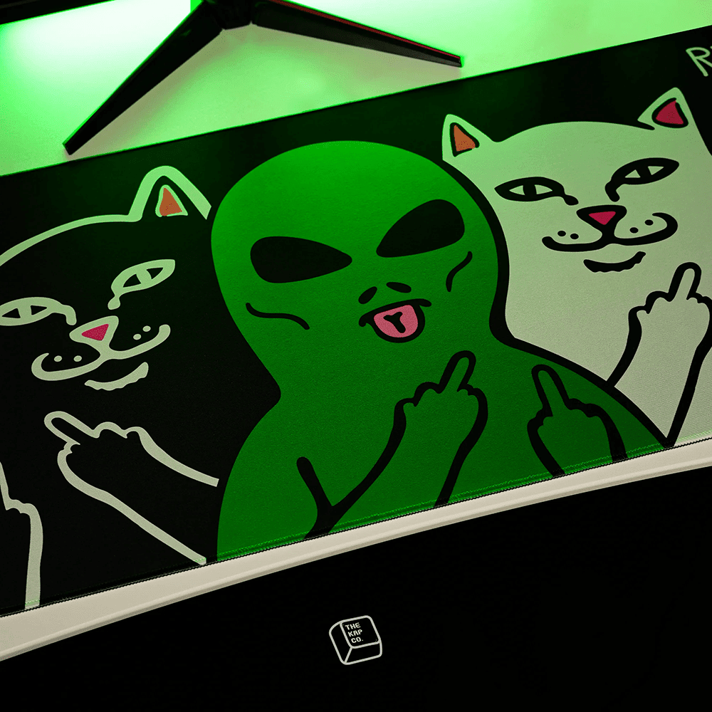 Thekapco x RipnDip | Whole Gang Deskmat Mousepad Thekapco 