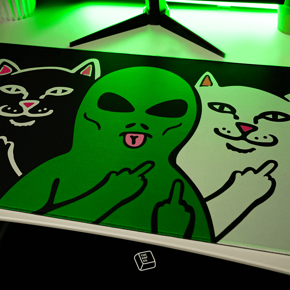 Thekapco x RipnDip | Whole Gang Deskmat Mousepad Thekapco 