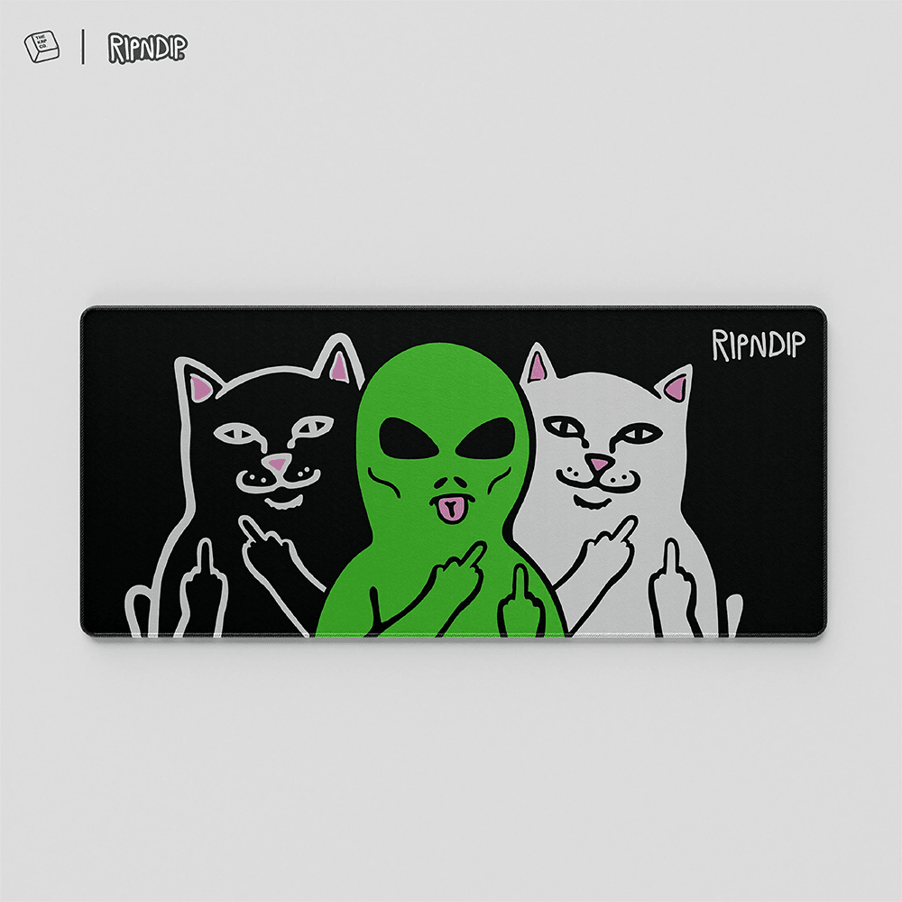 Thekapco x RipnDip | Whole Gang Deskmat Mousepad Thekapco 