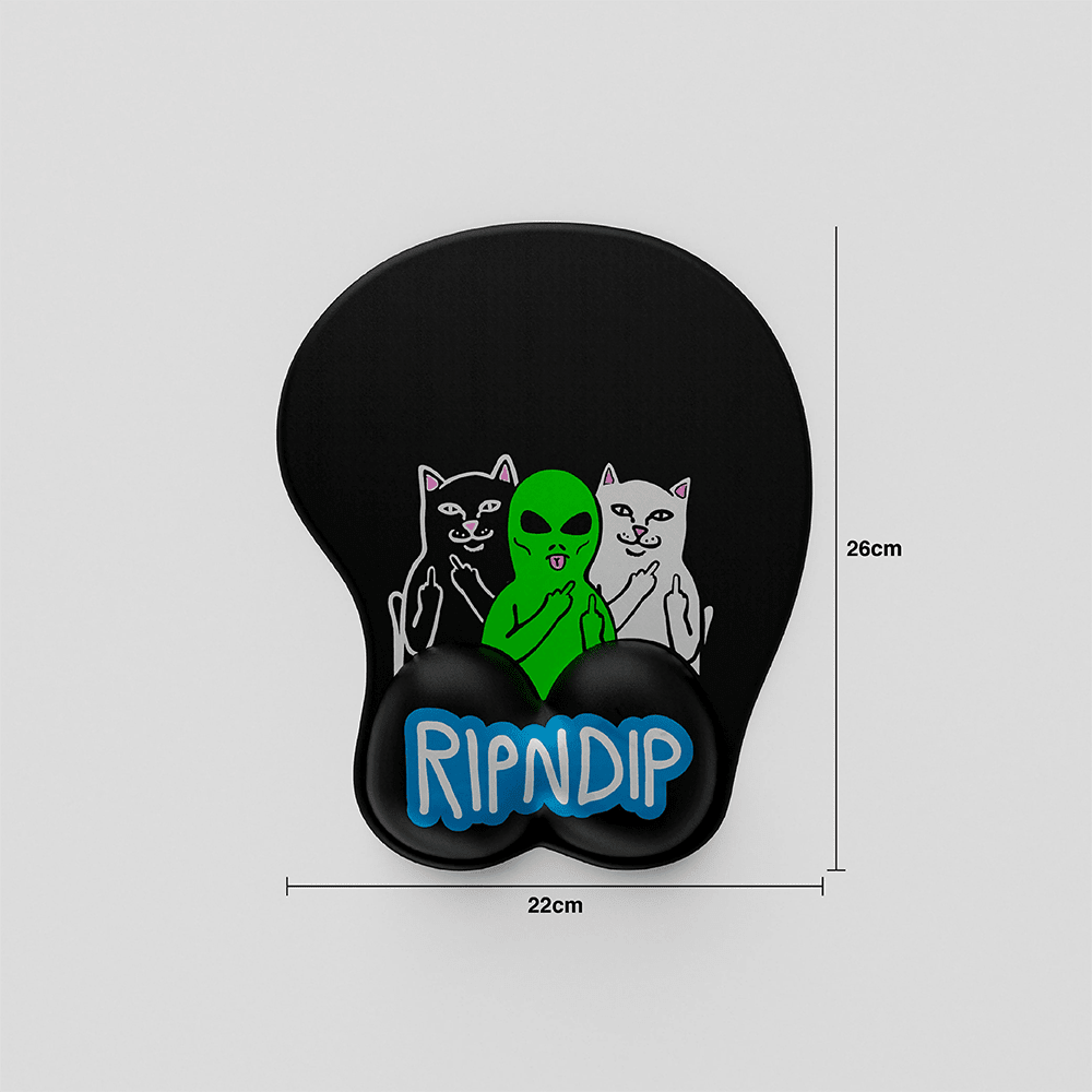 Thekapco x RipnDip | Whole Gang Mousepad Mousepad Thekapco 