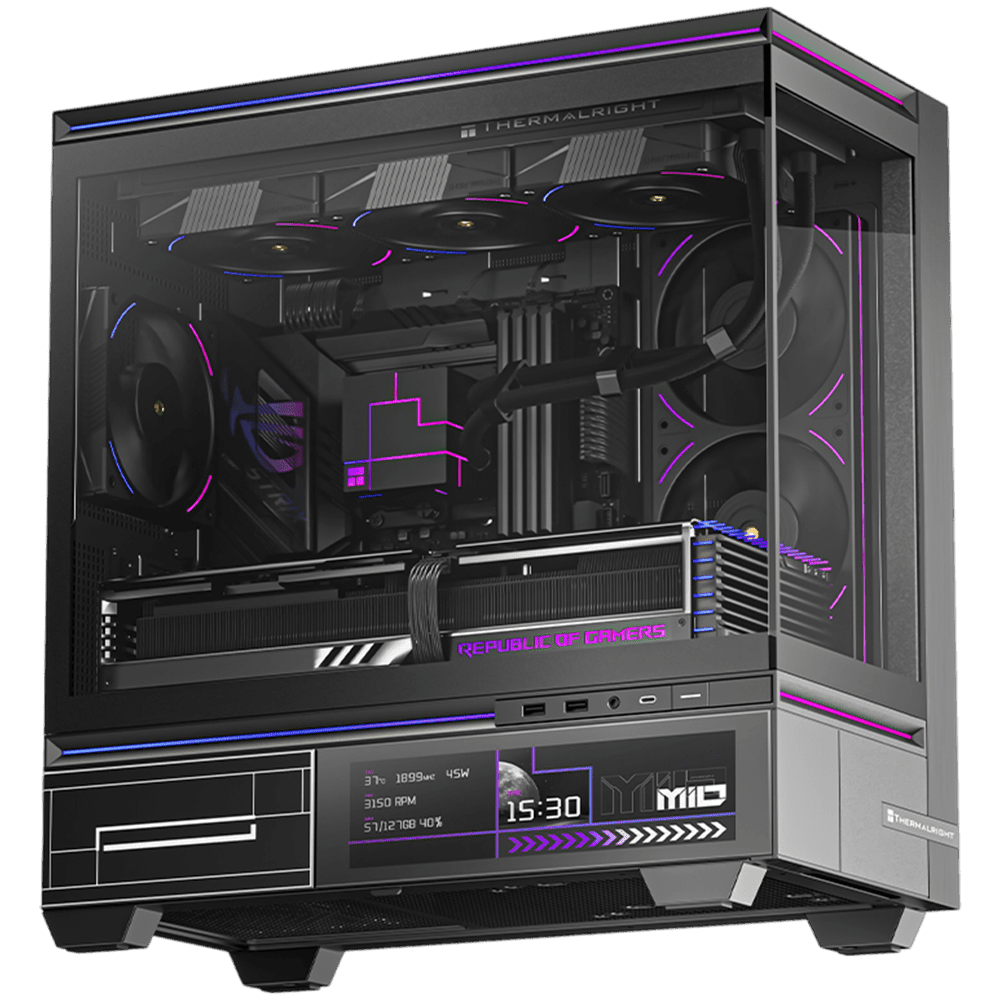 THERMALRIGHT TL-M10 VISION (Micro-ATX, Top 360mm Radiator, 6.9