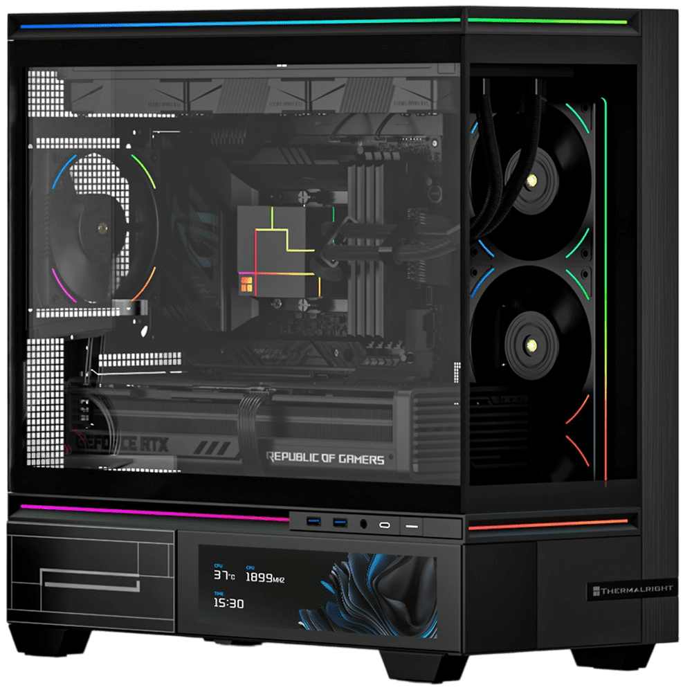 THERMALRIGHT TL-M10 VISION (Micro-ATX, Top 360mm Radiator, 6.9