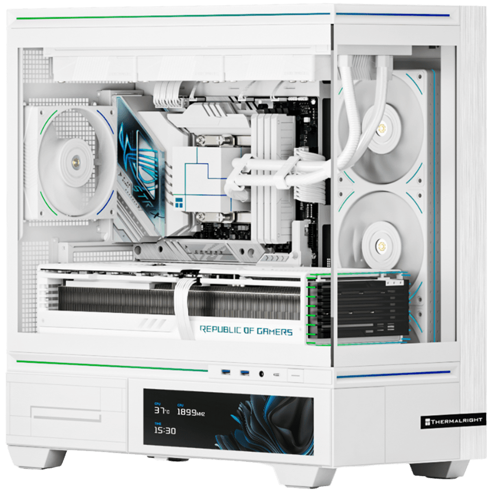 THERMALRIGHT TL-M10 VISION White (Micro-ATX, Top 360mm Radiator, 6.9
