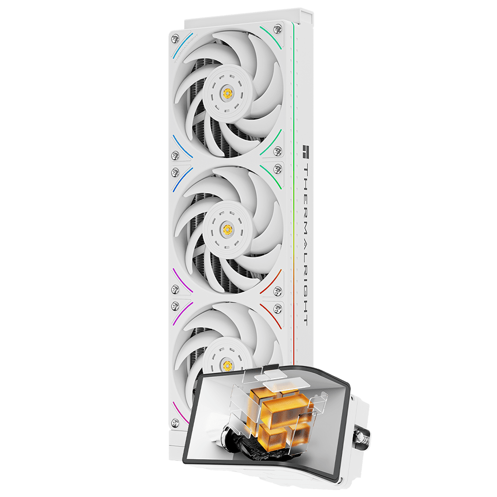 Thermalright Wonder Vision 360 UB ARGB White (L-Shaped LCD) Liquid Cooler Thermalright 