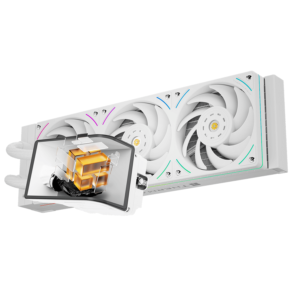 Thermalright Wonder Vision 360 UB ARGB White (L-Shaped LCD) Liquid Cooler Thermalright 