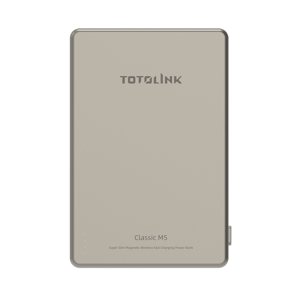 TOTOLINK Classic M5 Super Slim Gold (Magnetic, PD 20W) Power Bank TOTOLINK 