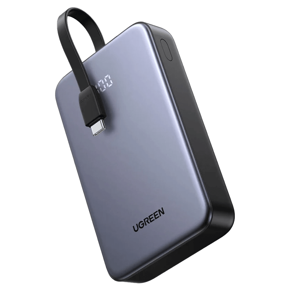 UGREEN Nexode 20,000mAh 20W Power Bank with Built-in Cable UGREEN 