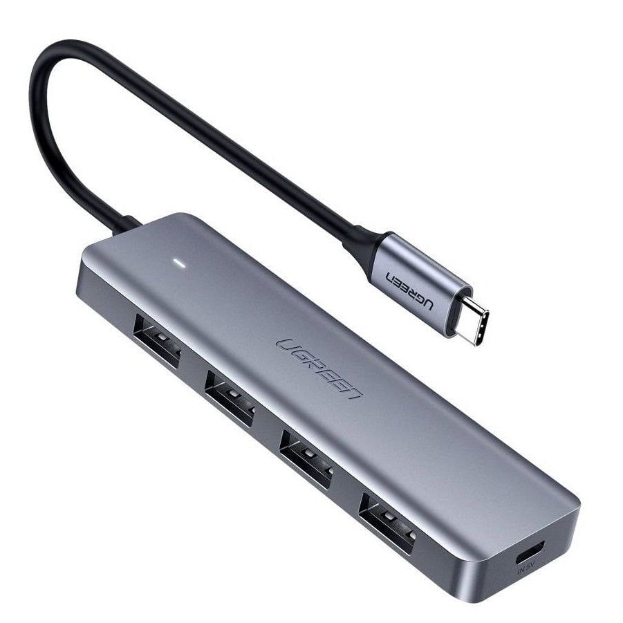 UGREEN USB-C 3.0 to 4-Port USB 3.0 Hub + USB-C Power Supply UGREEN 