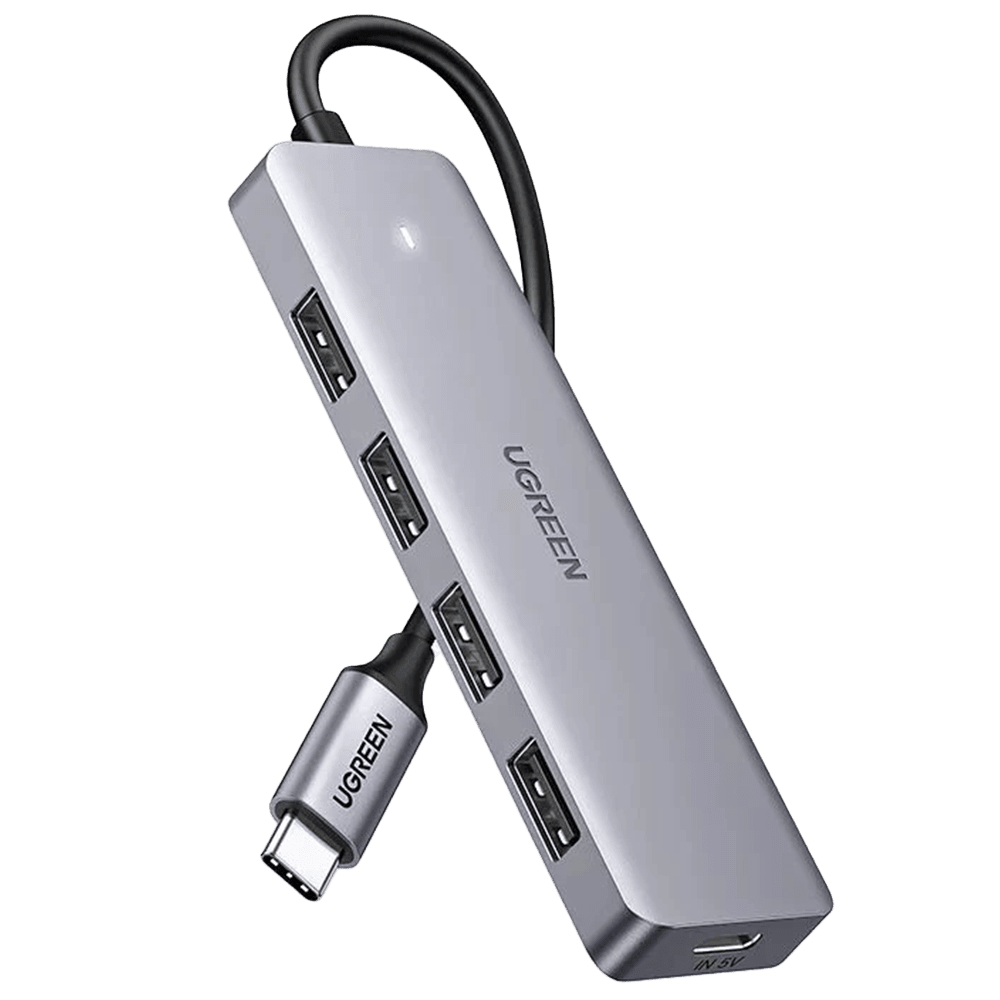 UGREEN USB‑C 3.0 to 4‑Port USB‑A 3.0 Hub (Retail Pack) UGREEN 
