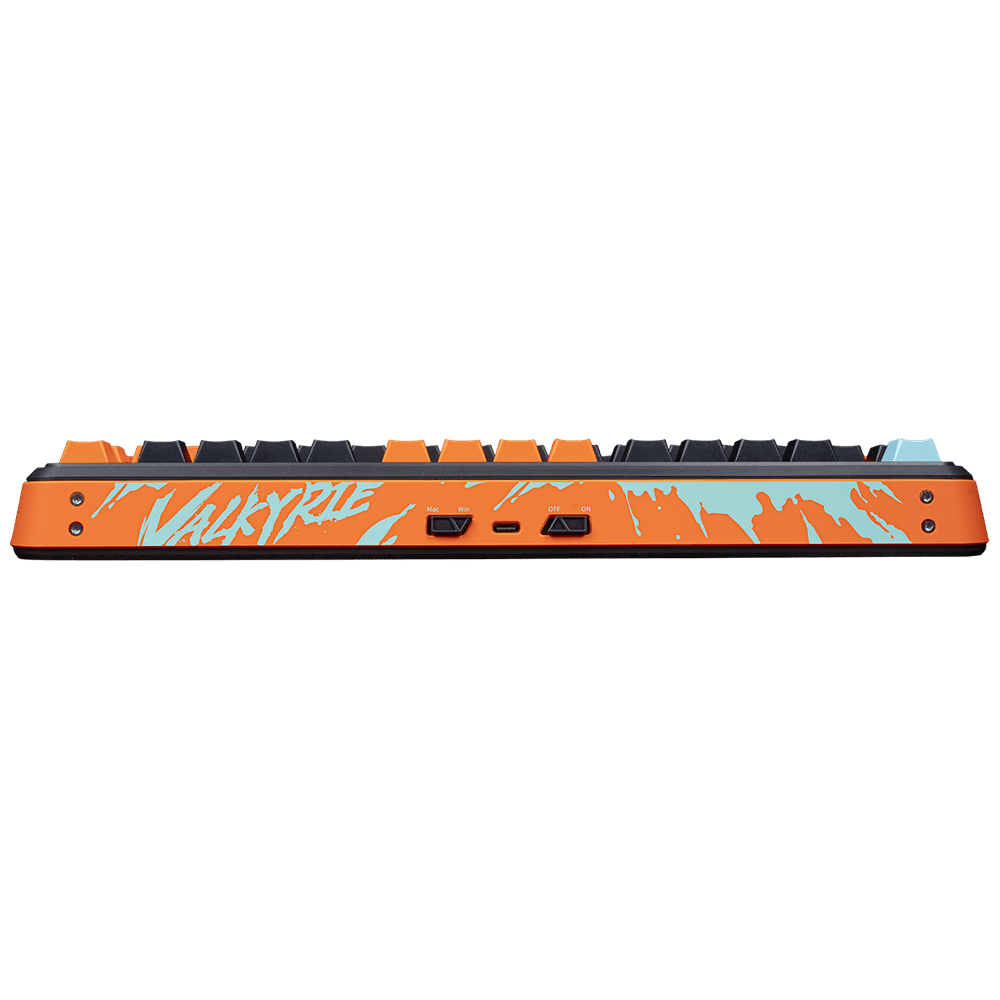 VALKYRIE MAG75 Lite Orange (Magnetic, 75% Layout, 3-layer PBT