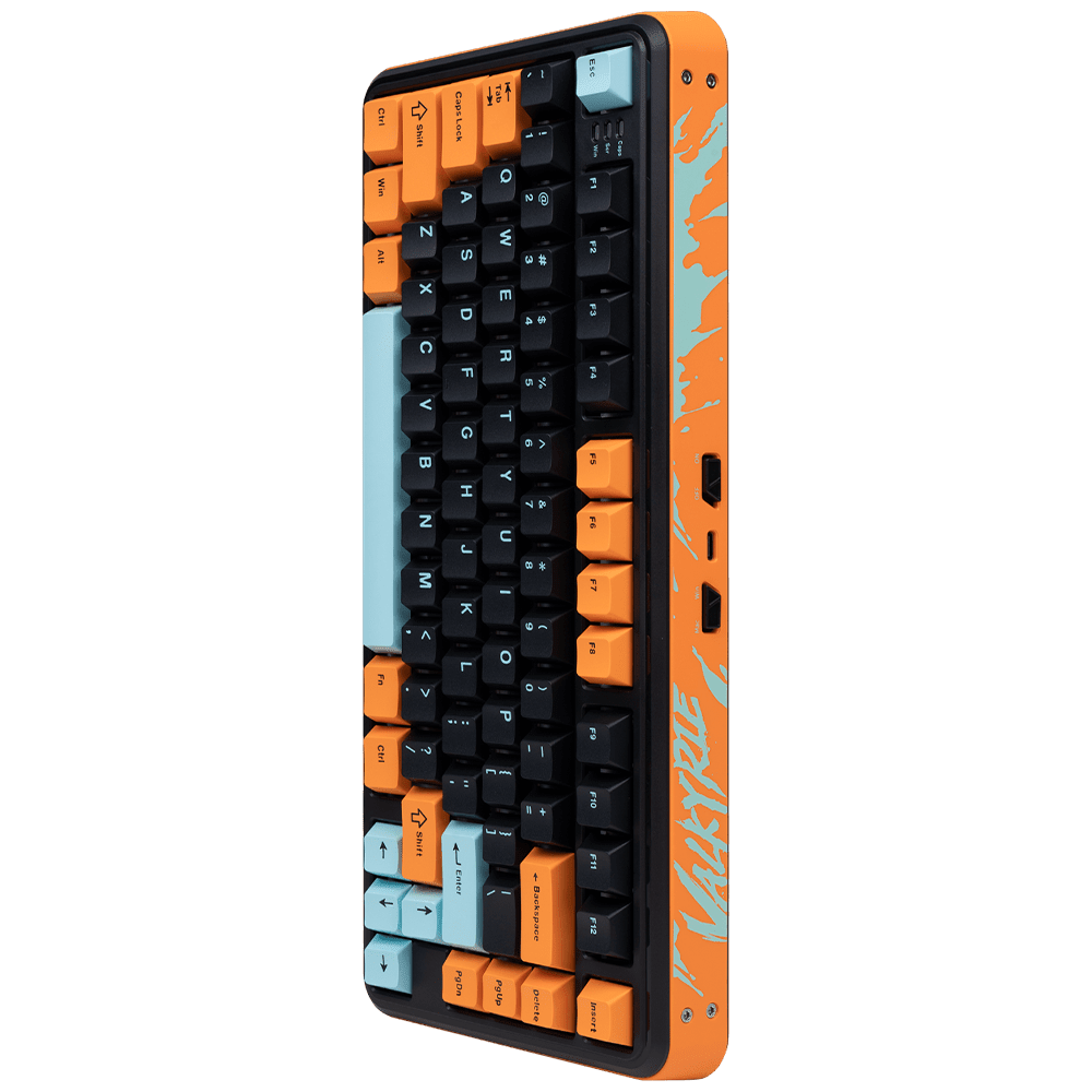 VALKYRIE MAG75 Lite Orange (Magnetic, 75% Layout, 3-layer PBT Keycaps) Keyboard Valkyrie 