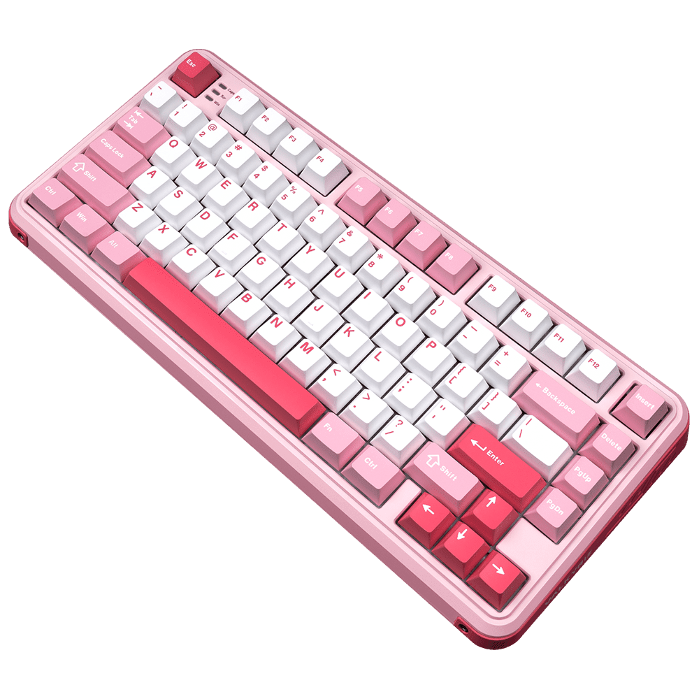 VALKYRIE MAG75 Lite Pink (Magnetic, 75% Layout, 3-layer PBT Keycaps) Keyboard Valkyrie 