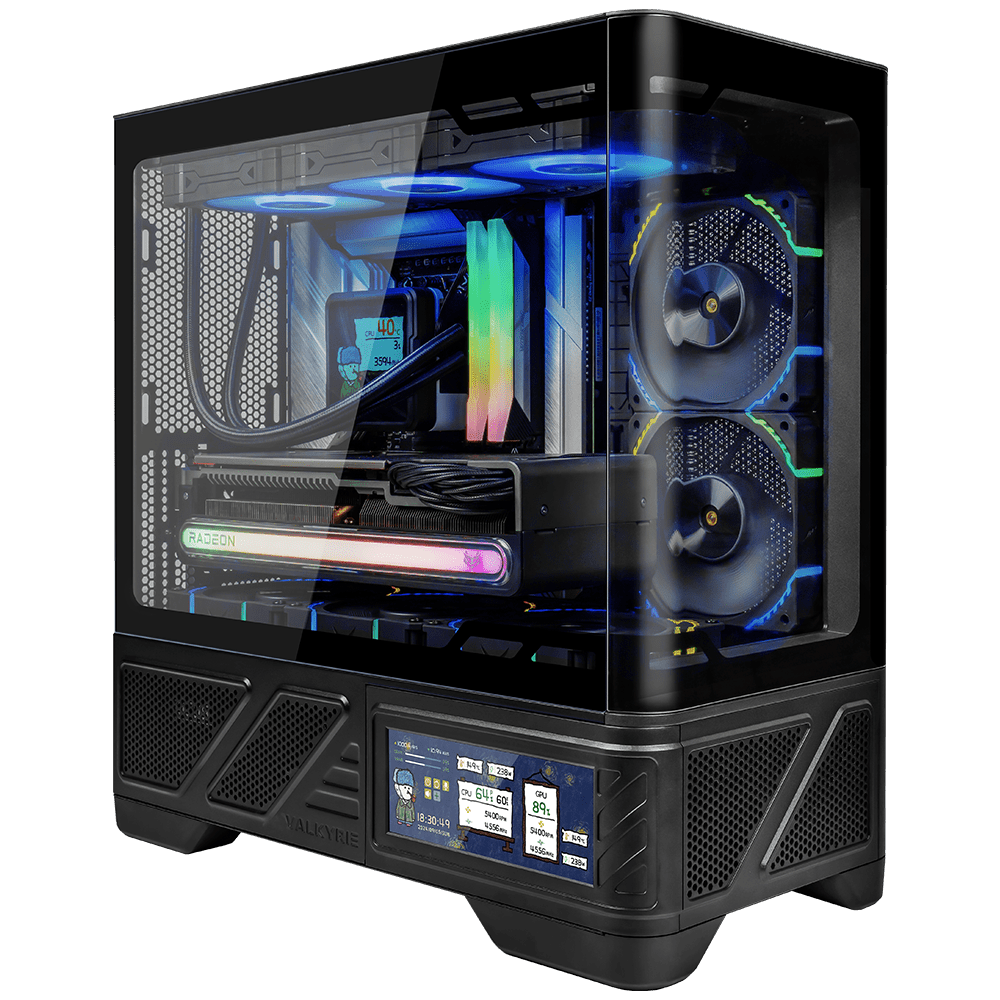 VALKYRIE VK03-M LCD ARGB (Micro-ATX, 6.2