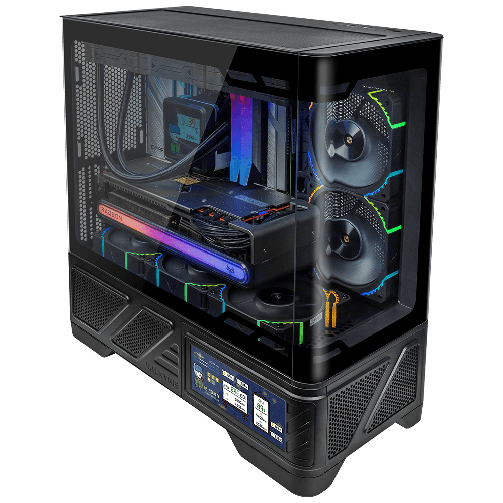 VALKYRIE VK03-M LCD ARGB (Micro-ATX, 6.2