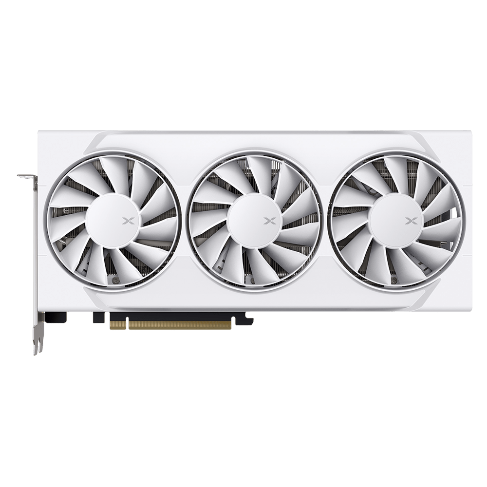 XFX Swift RX 9060 XT OC Gaming Edition 16GB (White, Triple-fan) GPU XFX 