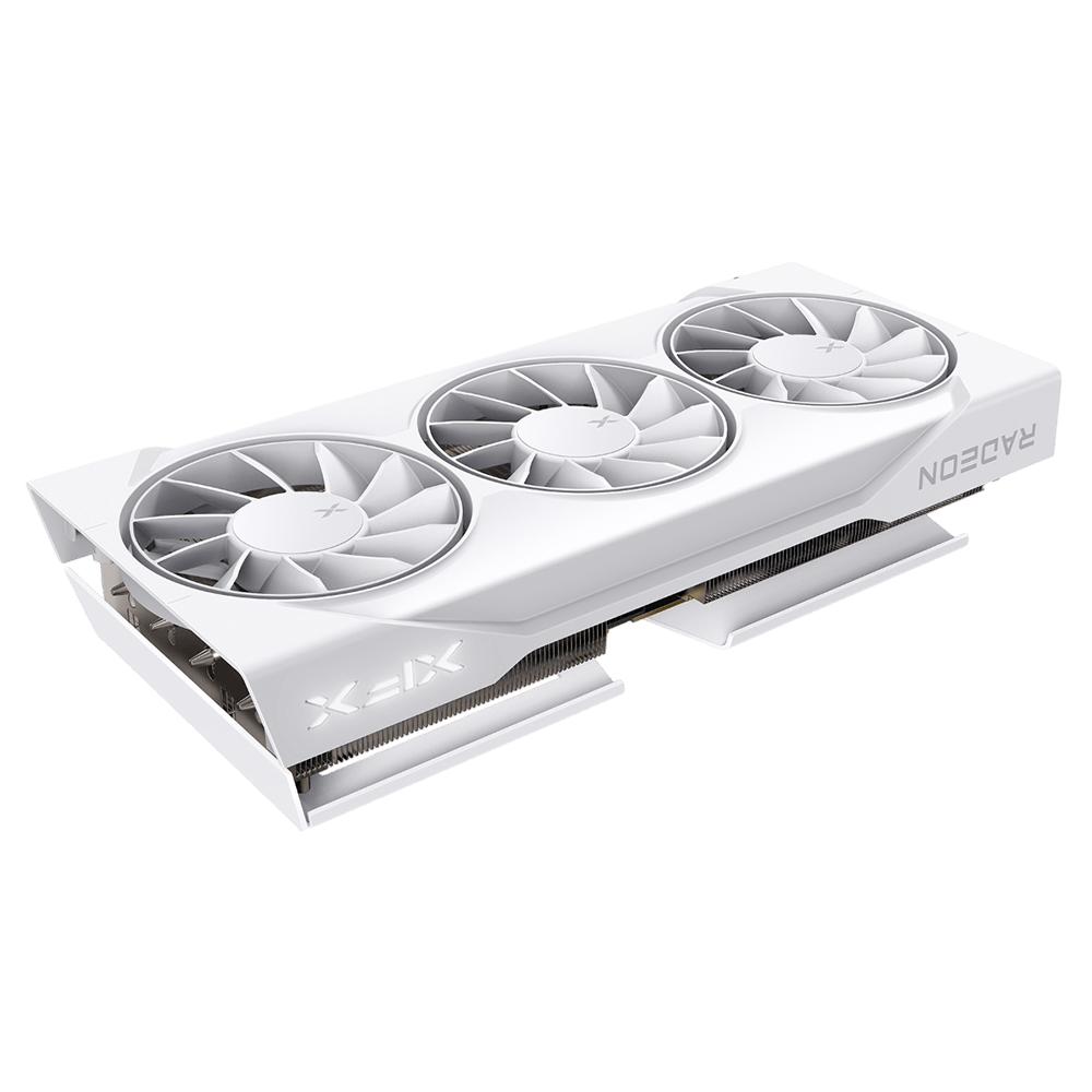 XFX Swift RX 9060 XT OC Gaming Edition 16GB (White, Triple-fan) GPU XFX 